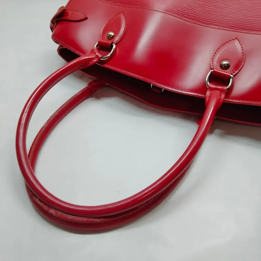 Louis Vuitton Passy GM Red Epi Leather Tote Bag